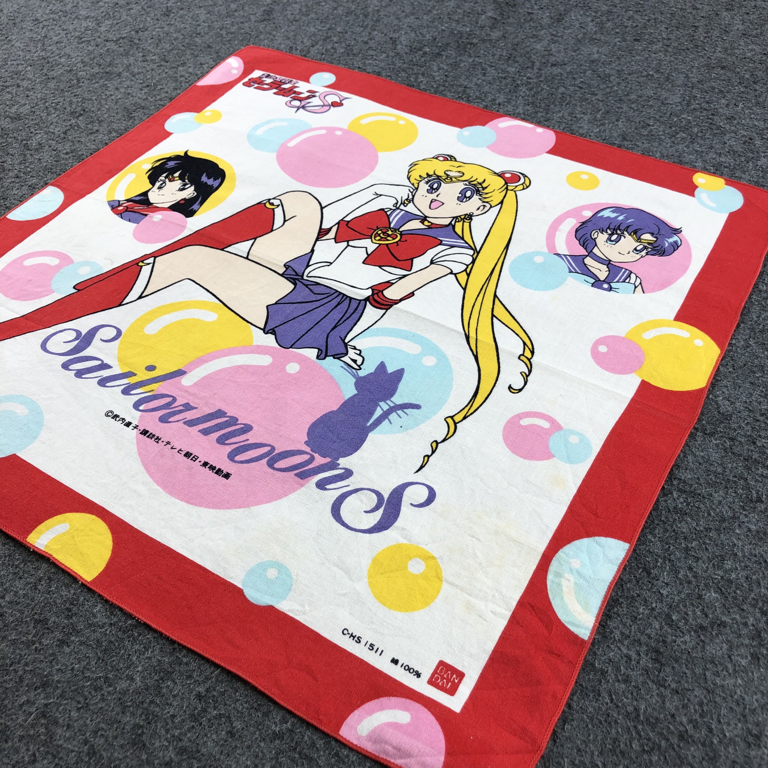 Anime Sailor Moon S Handkerchief Neckerchief Bandana X22 Size ONE SIZE - 4 Thumbnail
