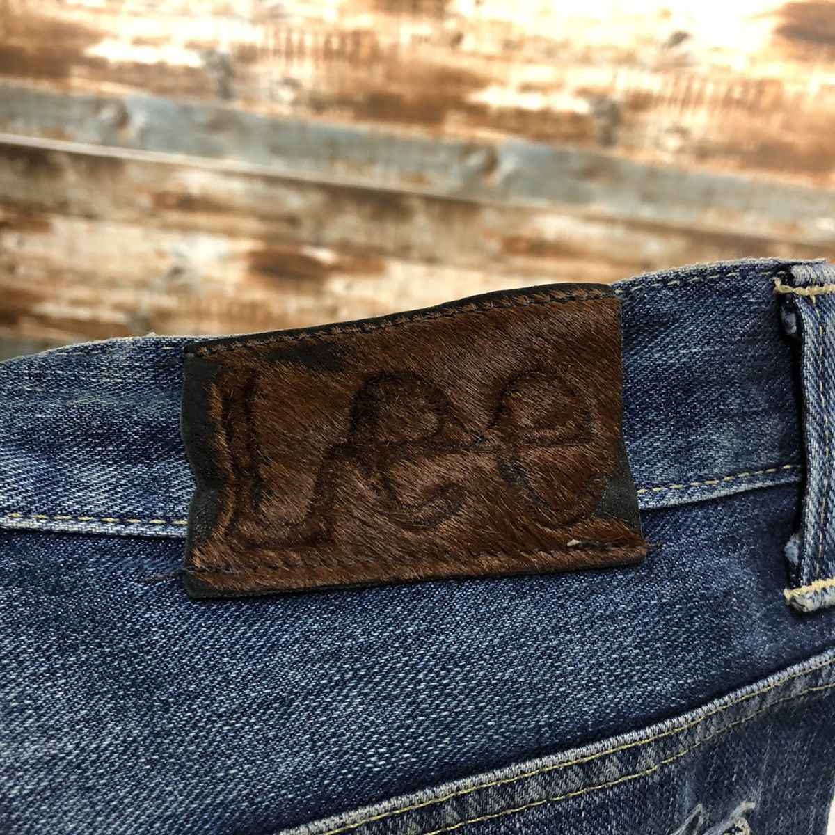 Lee DL Lee Vintage Blue Denim Pants #C183 Size US 33 - 17 Thumbnail