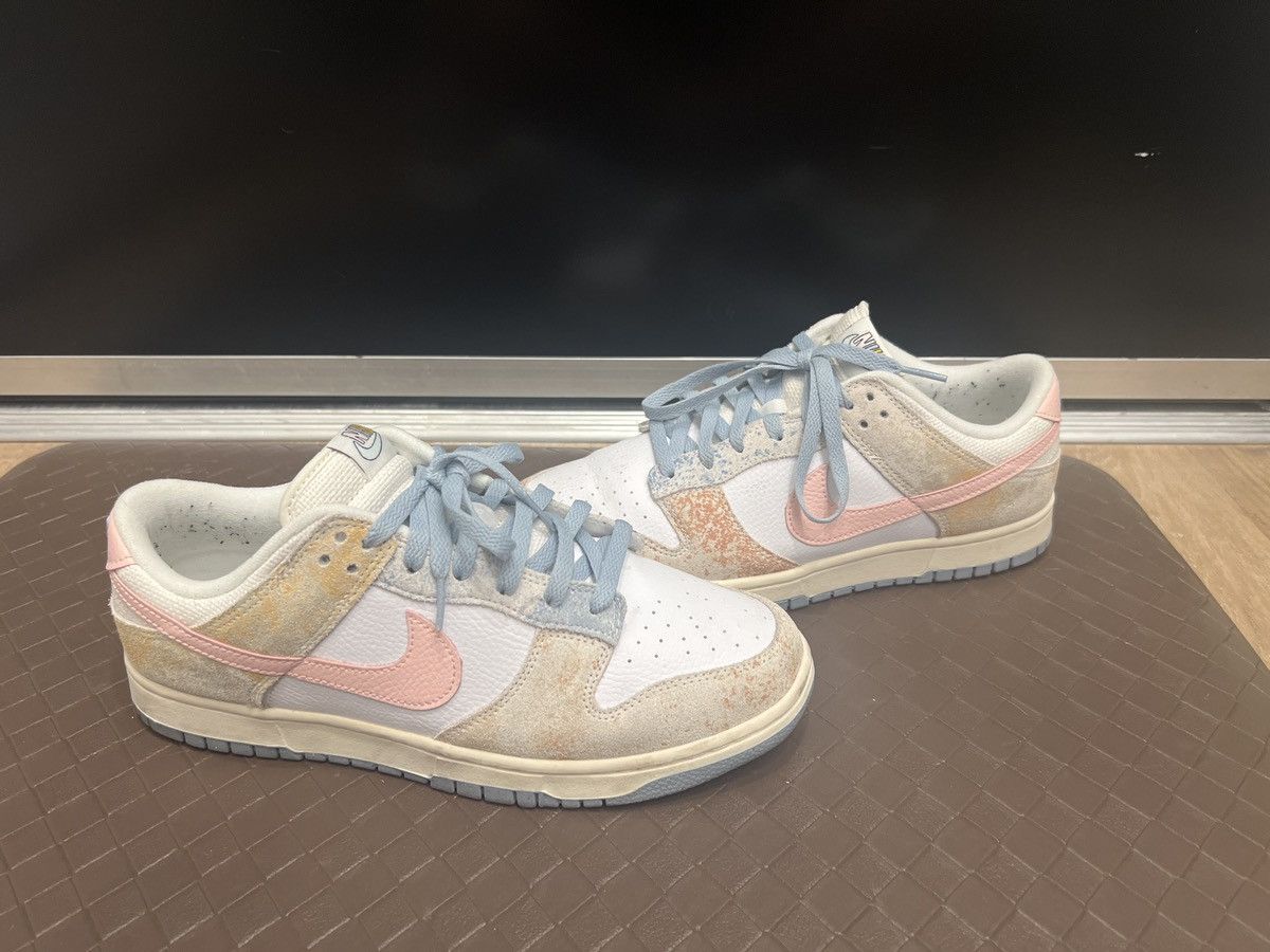 image of Nike Dunk Low Oxidized Size 10 Shoes in White, Men's