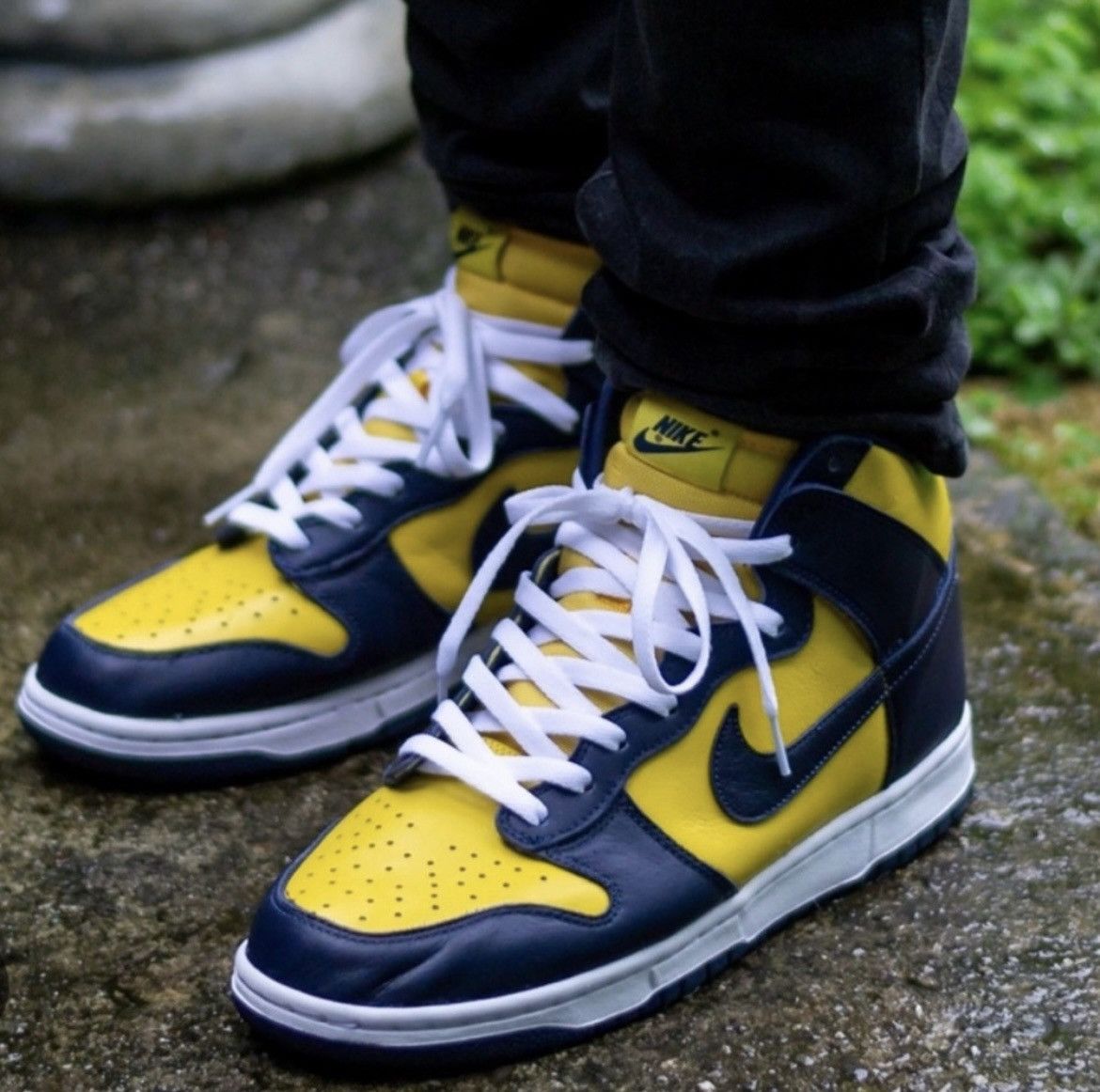Nike Nike Dunk High Michigan 2020 Size US 9.5 / EU 42-43 - 8 Thumbnail