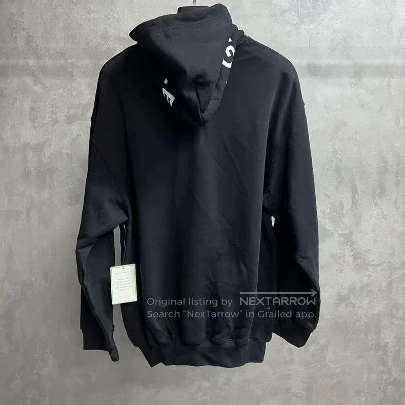 Balenciaga Balenciaga Black Logo Print Hoodie. Size US XS / EU 42 / 0 - 2 Thumbnail