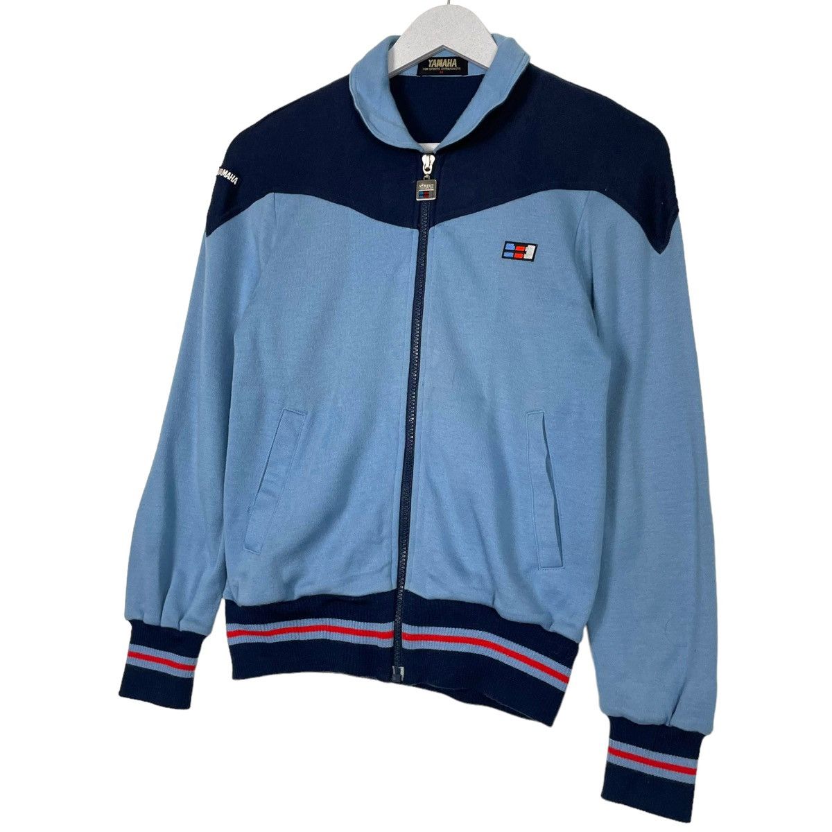 Japanese Brand × Vintage × Yamaha 🔥VTG YAMAHA RACING ZIPPER SWEATER Size US XS / EU 42 / 0 - 2 Thumbnail