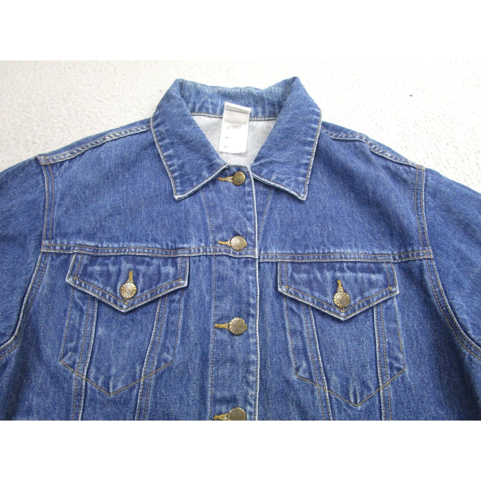 Vintage VINTAGE Warner Bros Jacket Shirt Womens M Blue Tweety Denim Bomber 90s 90s Theme Size 32" / US 10 / IT 46 - 3 Thumbnail