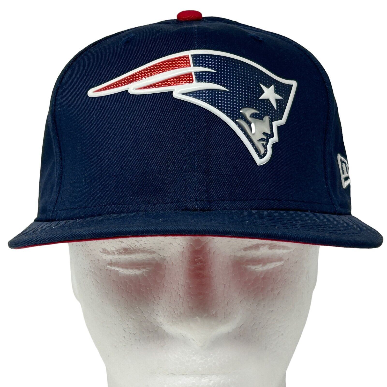 New Era New England Patriots Hat Baseball Cap Blue Gradient New Era Size ONE SIZE - 2 Thumbnail