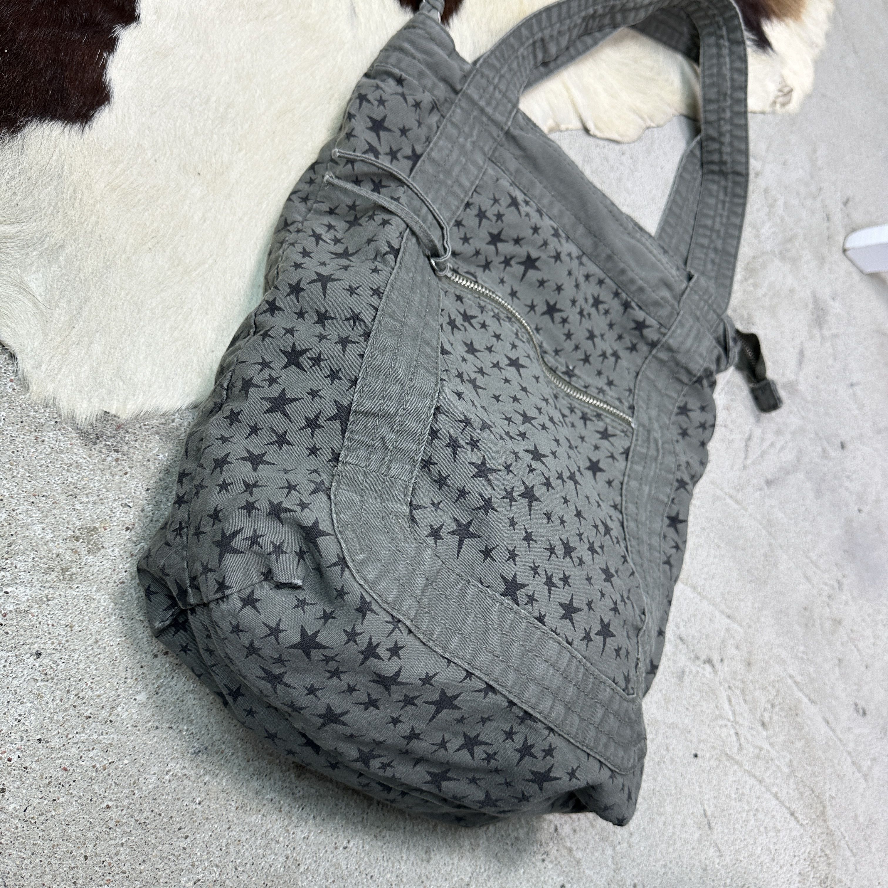Vintage Vintage Avant Garde Grunge Tote Stars Hobo Bag Y2K Size ONE SIZE - 3 Thumbnail