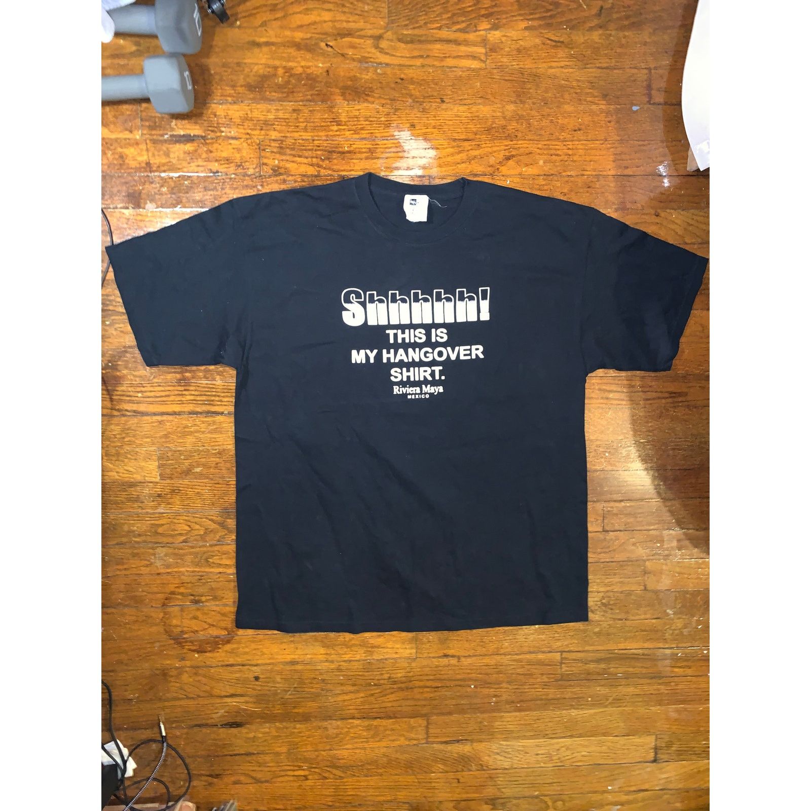 Other × Vintage Vtg Riviera Maya Mexico Hangover T Shirt XL Mr Buho Black Size US XL / EU 56 / 4 - 2 Thumbnail