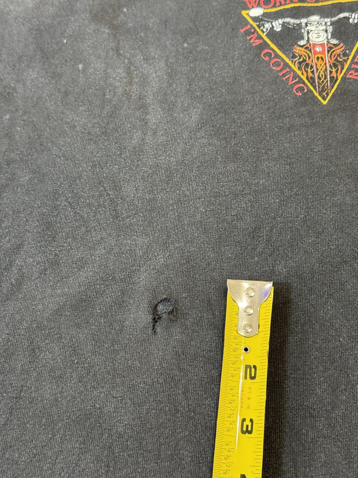 Harley Davidson × Vintage Vintage 90s Biker Work Sucks Going Riding 1999 Faded T Shirt Size US L / EU 52-54 / 3 - 9 Thumbnail