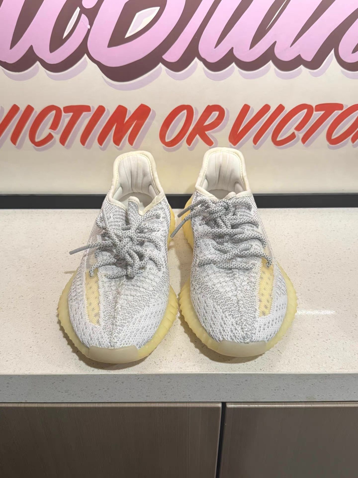 Adidas adidas Originals Yeezy Boost 350 V2 Static "Starry Sky" Ｑ20 Size US 5 / EU 37 - 4 Thumbnail