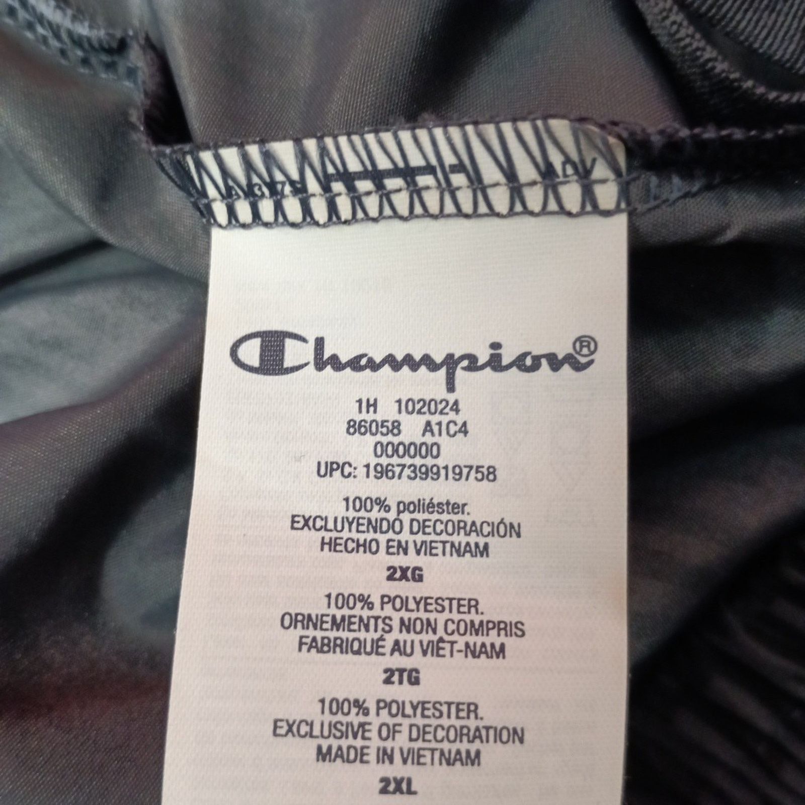 Champion Champion Nineiron Woven Shorts Men's 2XL Gray Double Dry Size US 40 / EU 56 - 5 Thumbnail