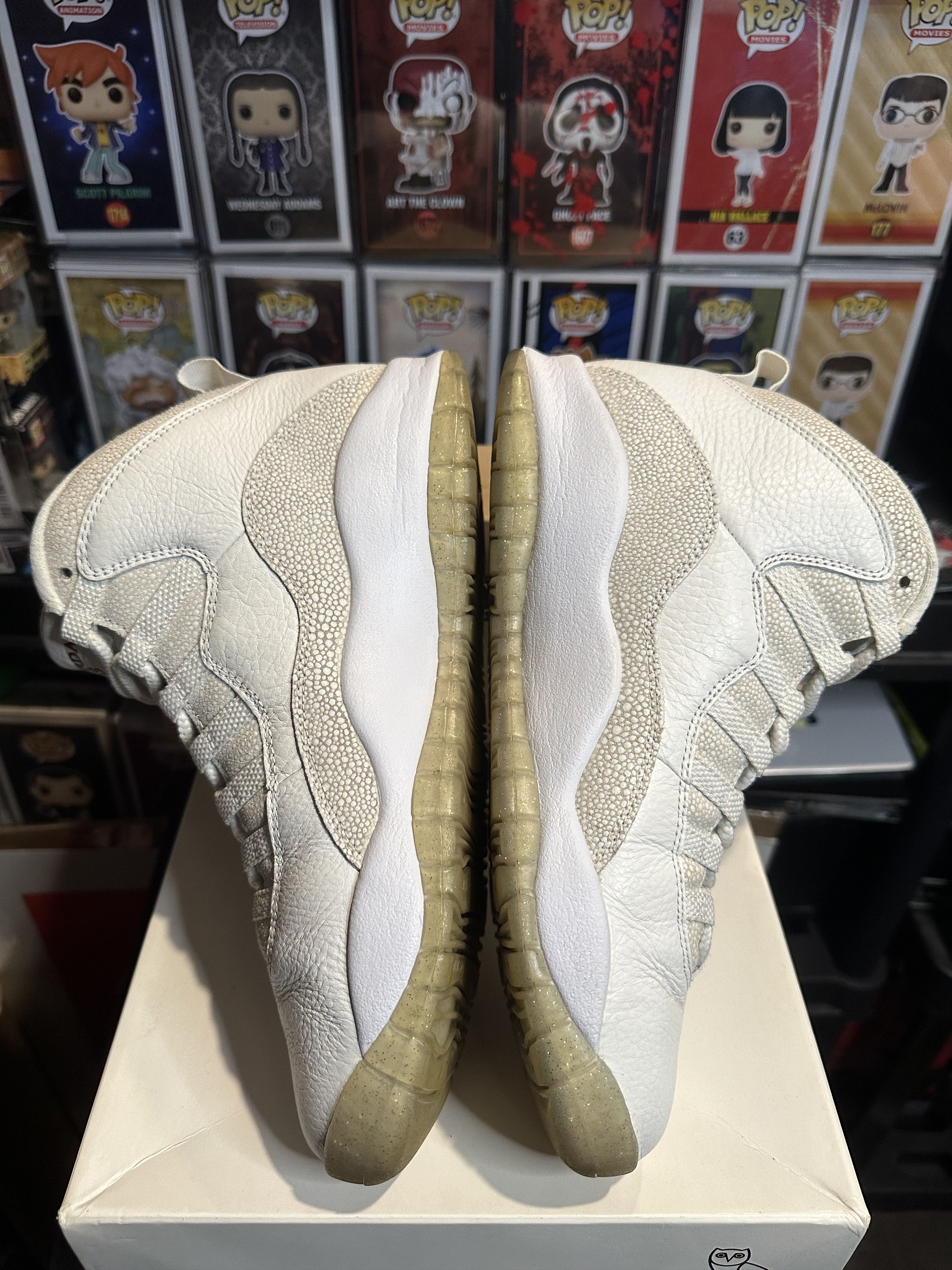 Jordan Brand Air Jordan 10 Retro 'OVO - White' Size US 8.5 / EU 41-42 - 5 Thumbnail