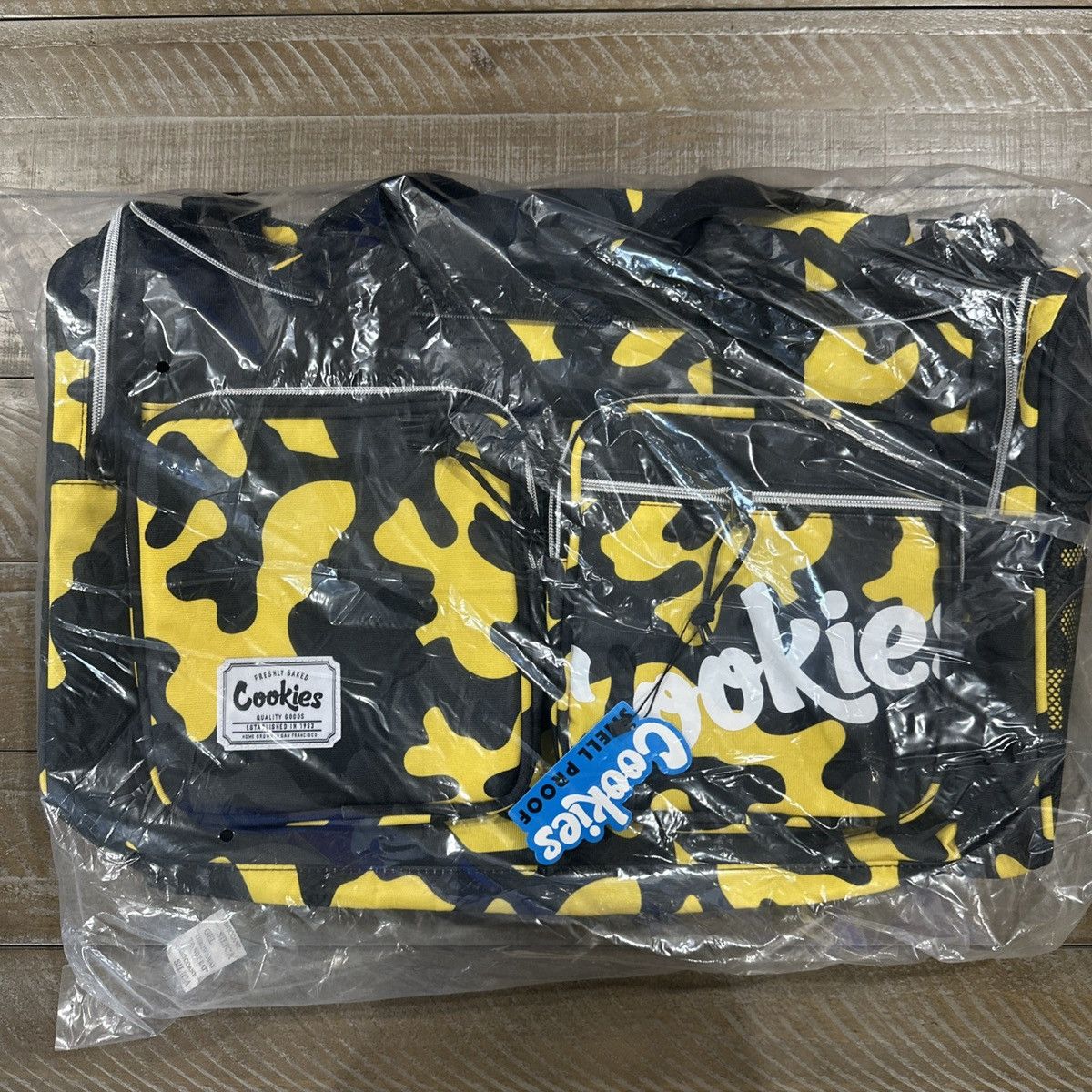 Cookies COOKIES SF Heritage Duffle Bag (YELLOW/BLACK CAMO) Size ONE SIZE - 3 Thumbnail