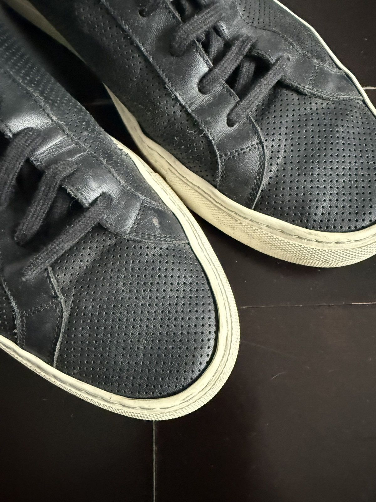 Common Projects Common Projects Achilles Low Perforated Size US 12 / EU 45 - 2 Thumbnail