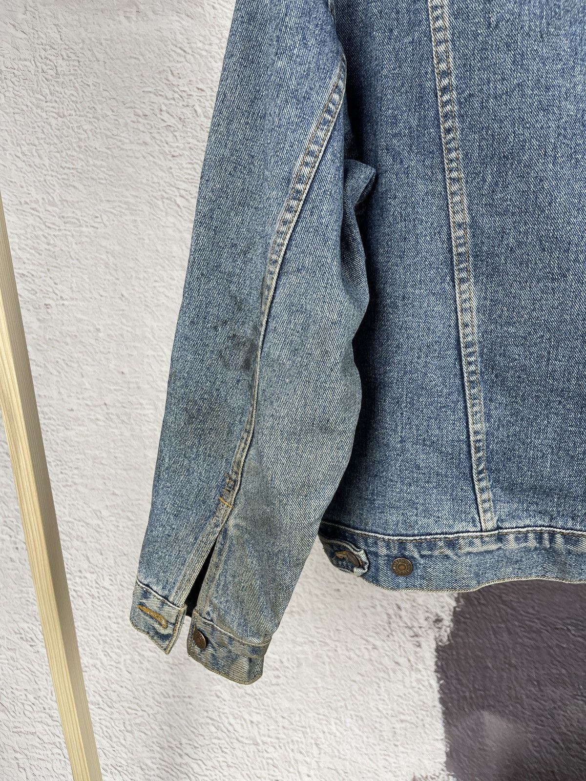 Levi's Levi’s vintage 90s faded checkered lining trucker jacket Size US XL / EU 56 / 4 - 17 Thumbnail
