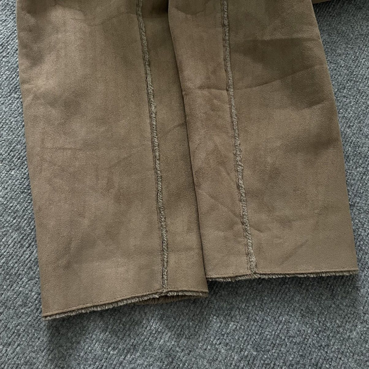 Isamu Katayama Backlash Japanese Raika Style Faux Suede Sherpa Jacket vkei style Size US S / EU 44-46 / 1 - 9 Thumbnail