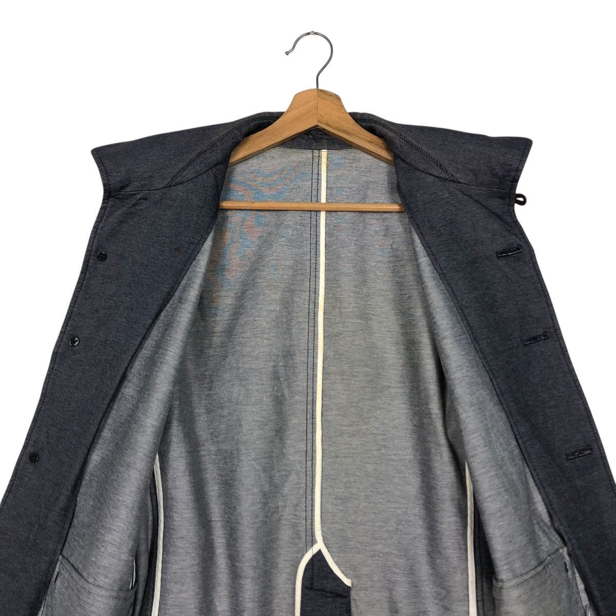 Japanese Brand 🔥VINTAGE BUTTON CHORE JACKET TAKEO KIKUCHI ISSEY MIYAKE Size US M / EU 48-50 / 2 - 16 Thumbnail