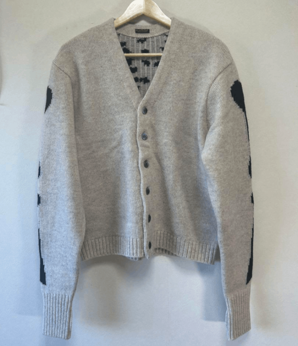 Kapital 5G wool BONE short cardigan Size US L / EU 52-54 / 3 - 3 Thumbnail