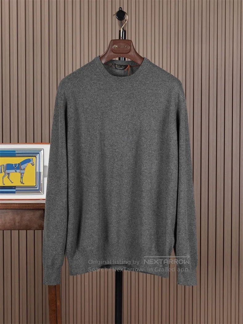 Loro Piana LORO PIANA Baby lamb cashmere knit sweater Size US L / EU 52-54 / 3 - 1 Thumbnail