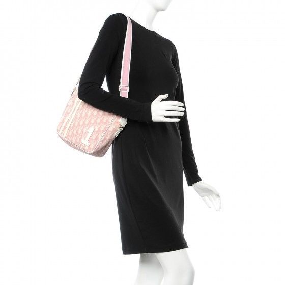 Dior Vintage - Dior Trotter Pink Monogram Slingbag Size ONE SIZE - 17 Thumbnail