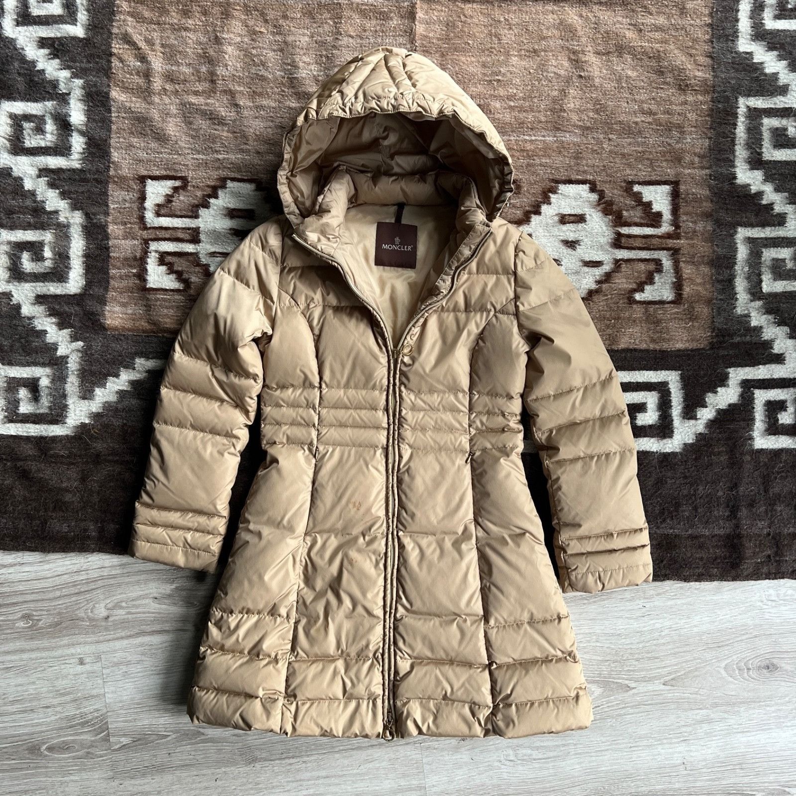 Moncler Moncler Vintage Hooded Down Coat Down 9579AC Size XS / US 0-2 / IT 36-38 - 7 Thumbnail