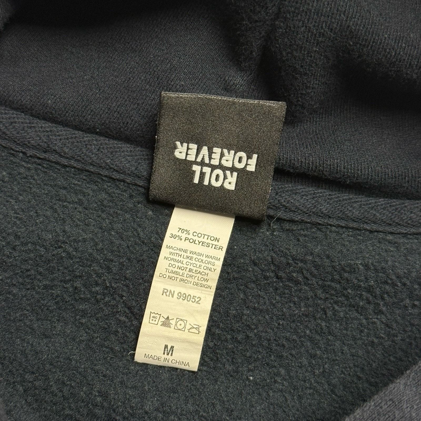 Vintage Real Skateboards Hoodie Sweatshirt Mens Medium Black Size US M / EU 48-50 / 2 - 9 Thumbnail