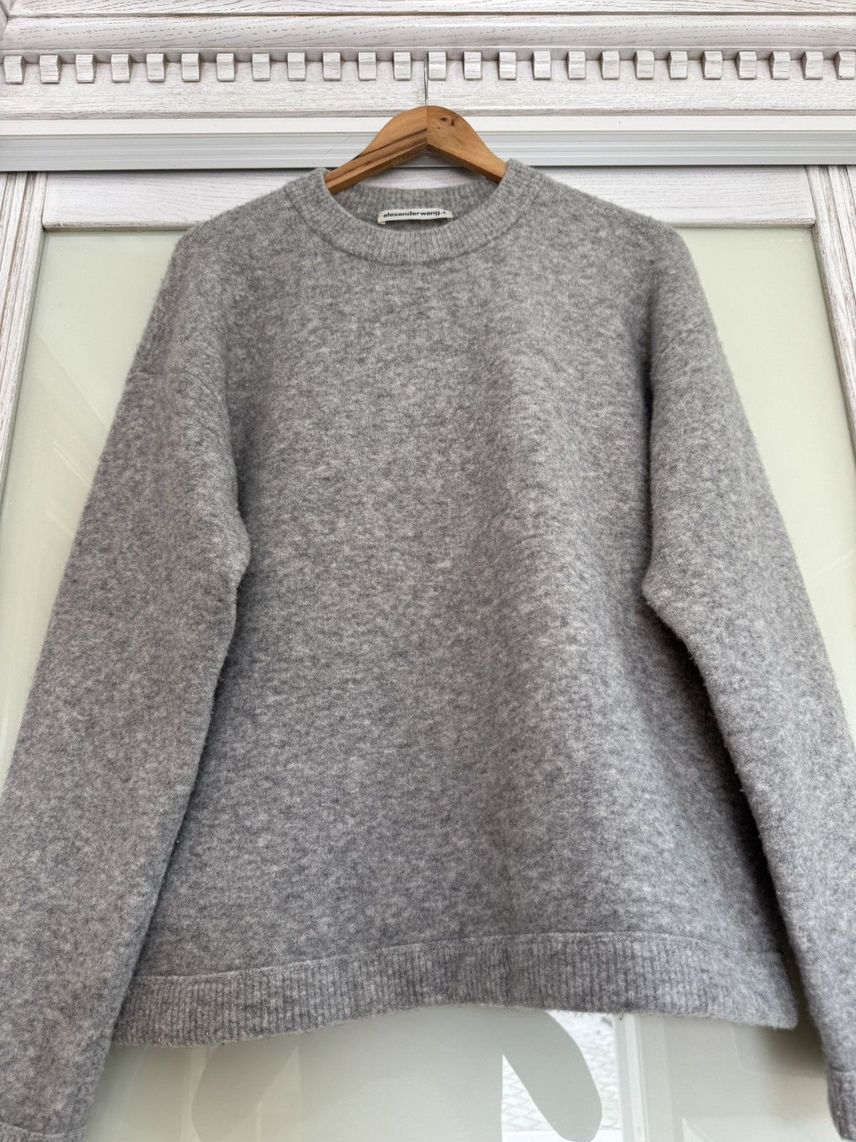 Alexander Wang Alehander Wang Wool Gray Sweater Size US XS / EU 42 / 0 - 5 Thumbnail