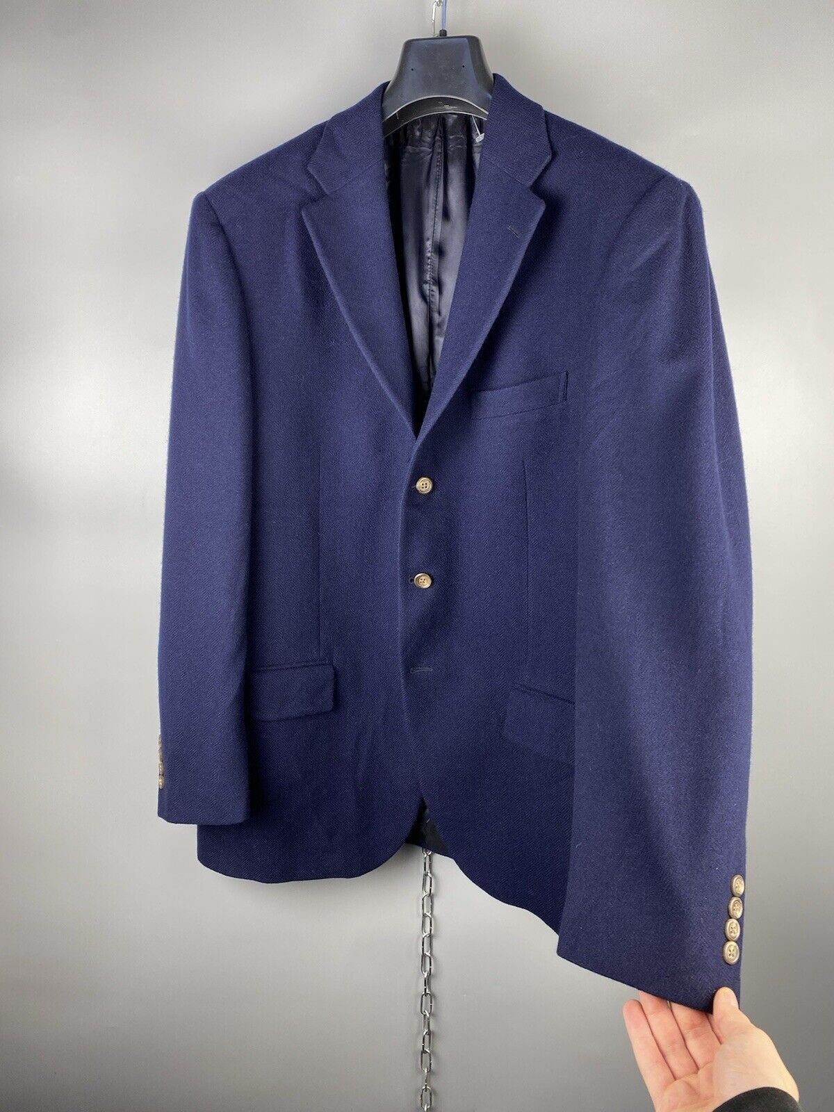 Polo Ralph Lauren Polo Ralph Lauren Cashmere Button Blazer Jacket Size 44R - 11 Thumbnail