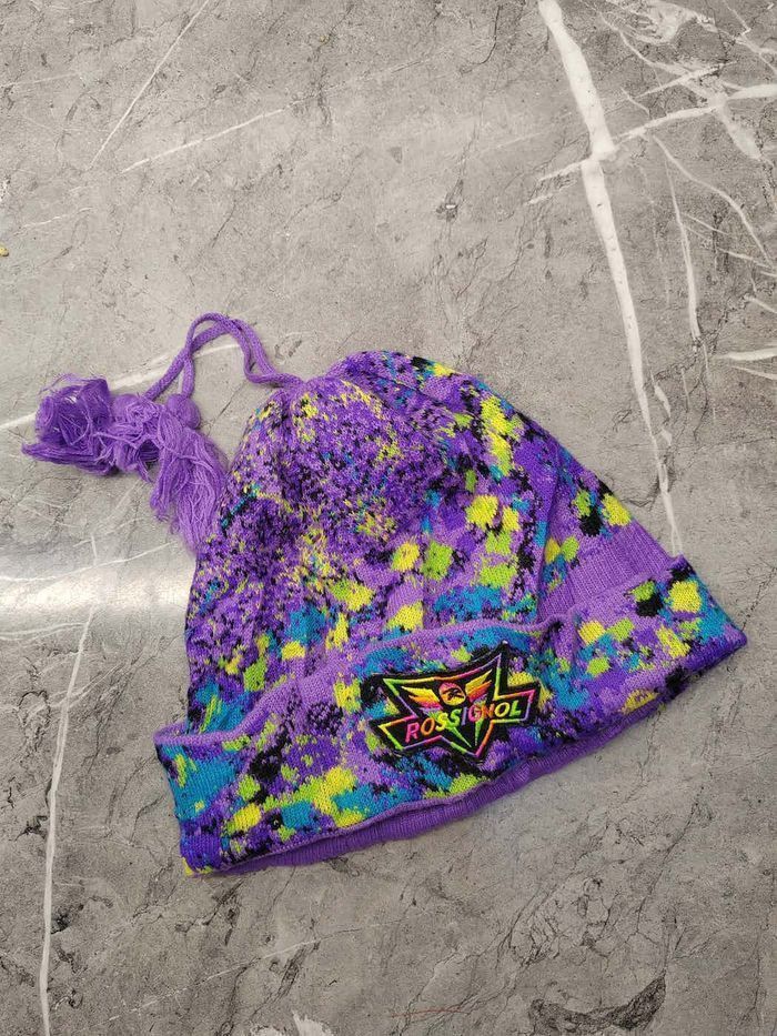 Rossignol Vintage Rossignol Multicolour Snowcap Beanie Size ONE SIZE - 1 Thumbnail