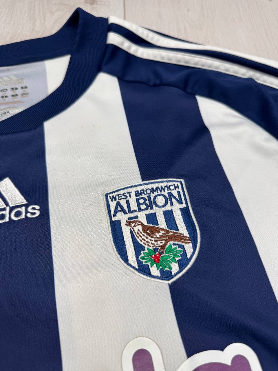 Adidas West Bromwich Albion 2012-13 Football Longsleeve Jersey Size US XL / EU 56 / 4 - 6 Thumbnail