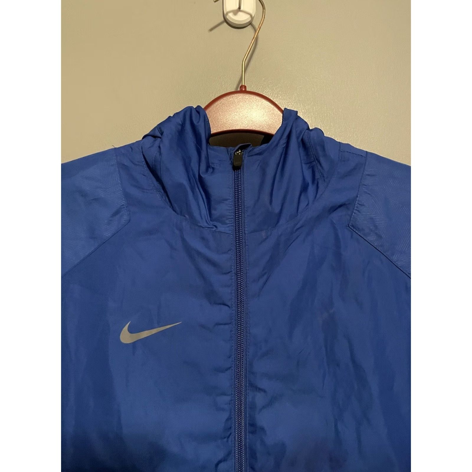 Nike Nike Jacket Mens S Blue Storm Fit Windbreaker Size Full Zip A430 Size US S / EU 44-46 / 1 - 2 Thumbnail