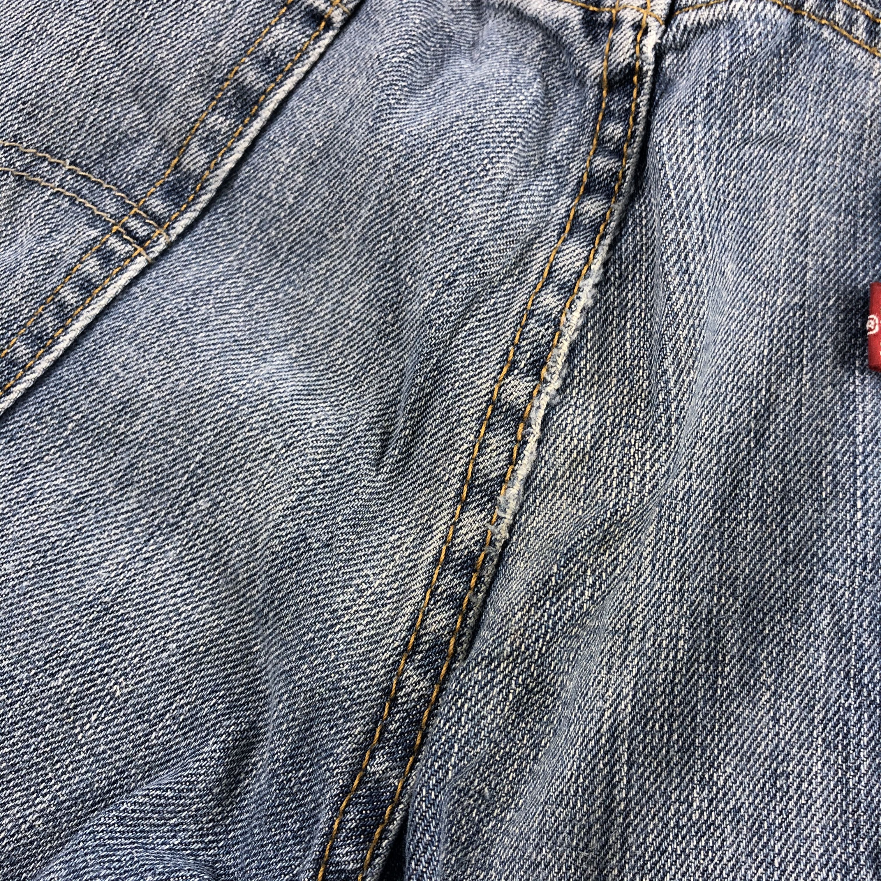 Levi's Levis 569 Jeans Faded Blue Denim KJ870 Size US 34 / EU 50 - 9 Thumbnail