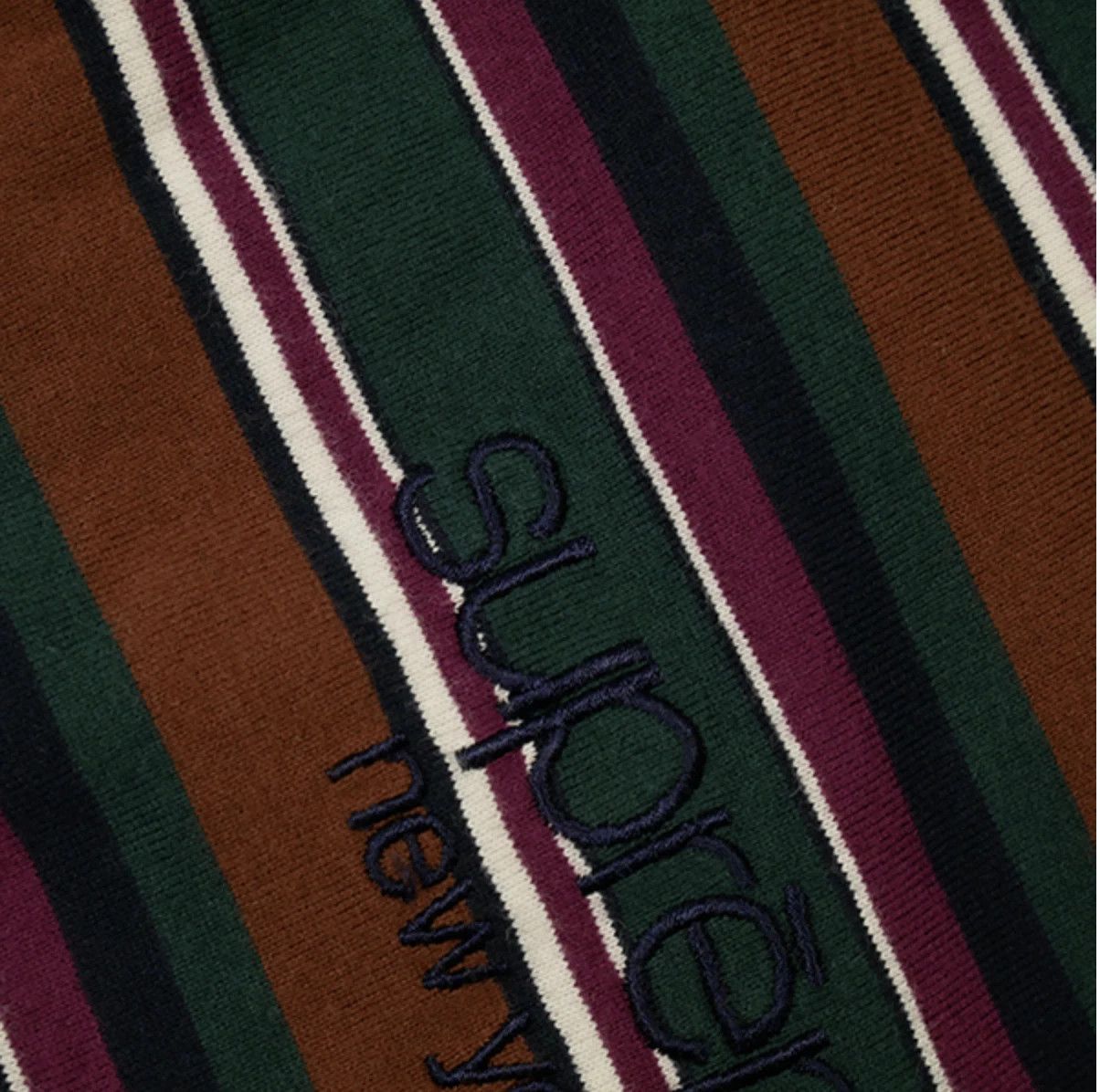 Supreme Supreme multi stripe L/s Top Dark Green SMALL Box Logo 15 Size US S / EU 44-46 / 1 - 5 Thumbnail