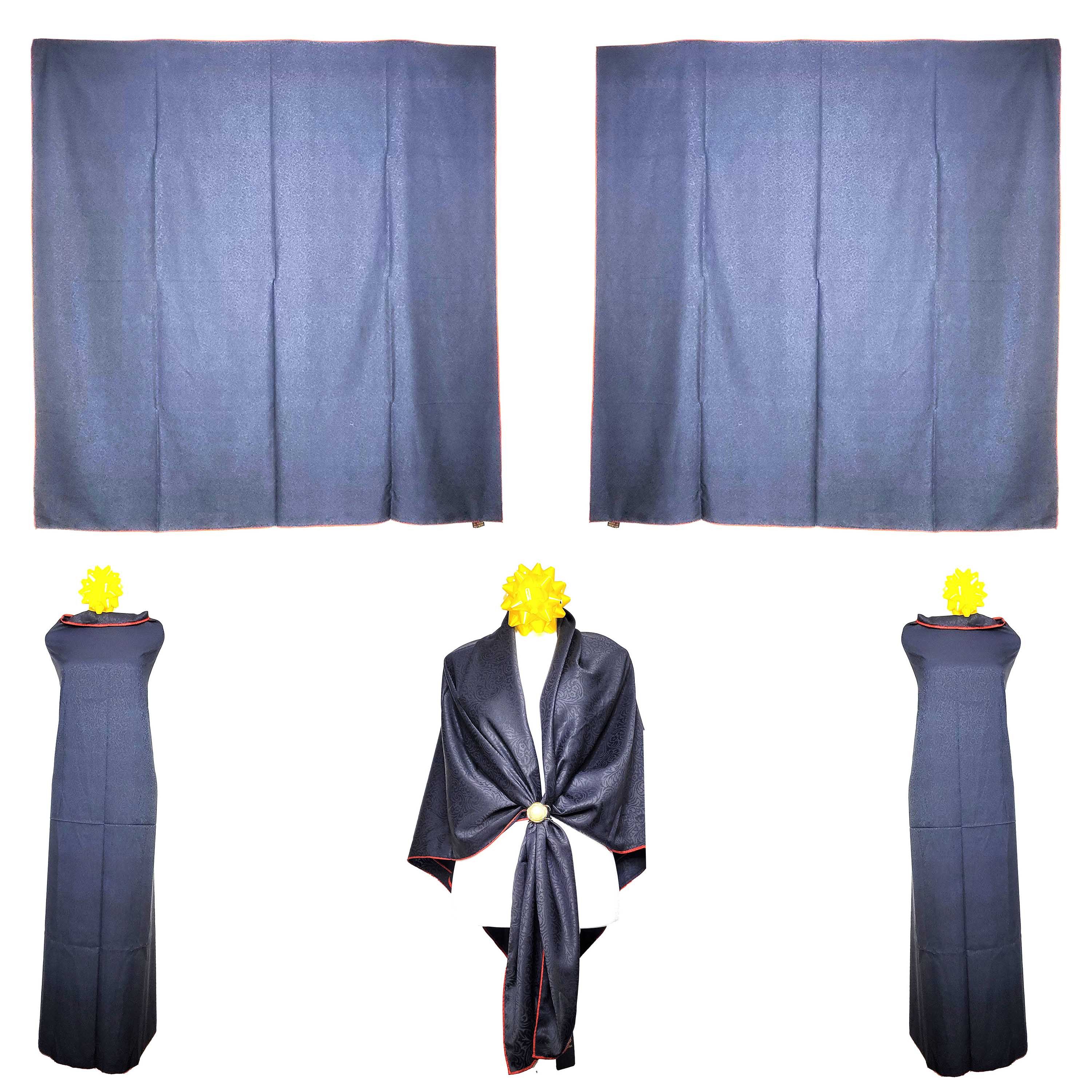 Other NWT Double Sided Silk Scarf 52"x52" Large Square Wrap 3231 Size ONE SIZE - 1 Thumbnail