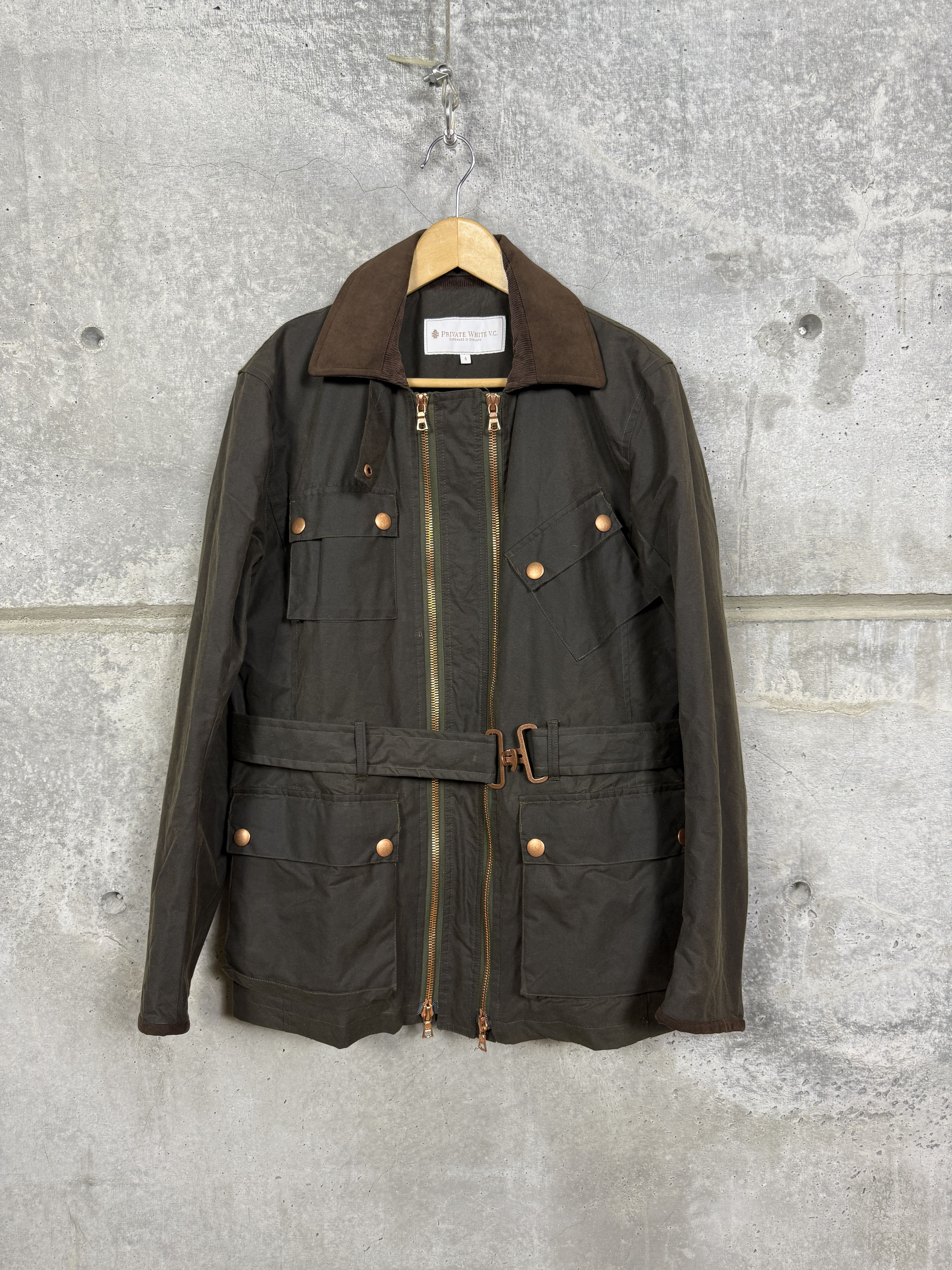 PRIVATE WHITE V.C. Shooting Jacjket サイズ2 The Wax Twin Track