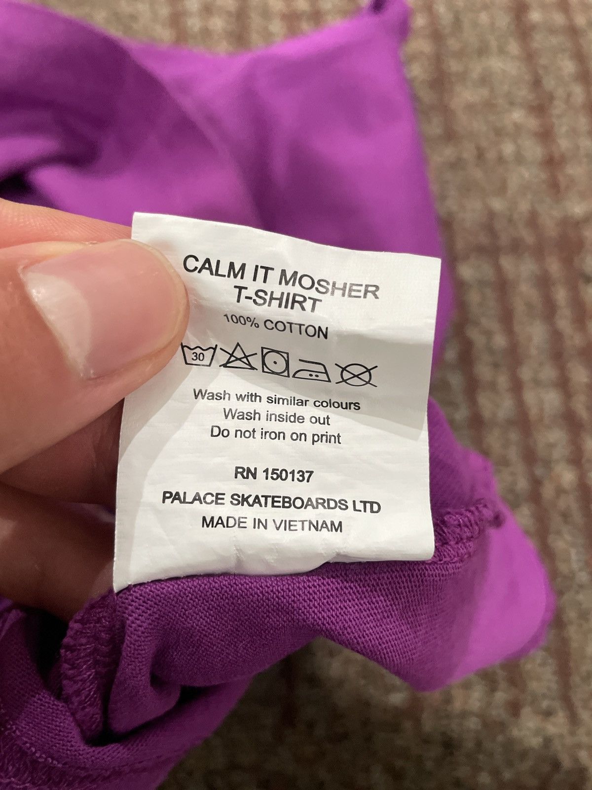 Palace Palace Calm It Mosher Tee (X-Large) Size US XL / EU 56 / 4 - 4 Thumbnail