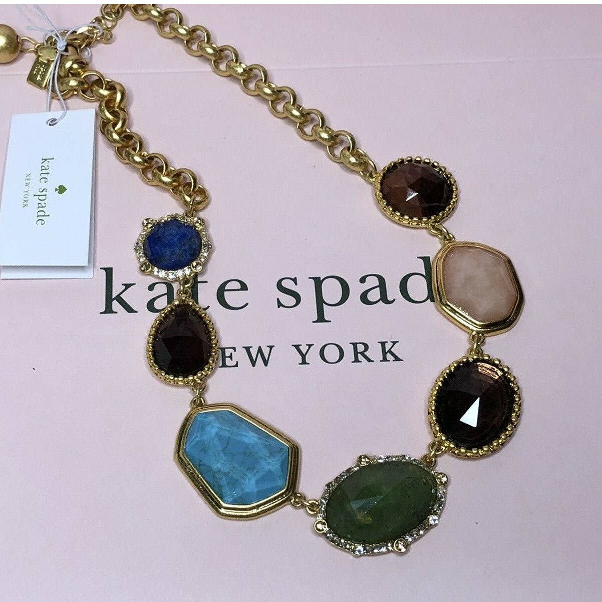 Kate Spade Kate Spade MultiColor Stone Statement necklace Size ONE SIZE - 4 Thumbnail
