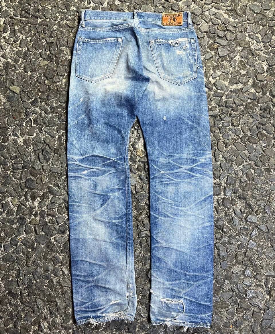 Hysteric Glamour Hysteric Glamour - Studded Tattered Denim Size US 30 / EU 46 - 5 Thumbnail