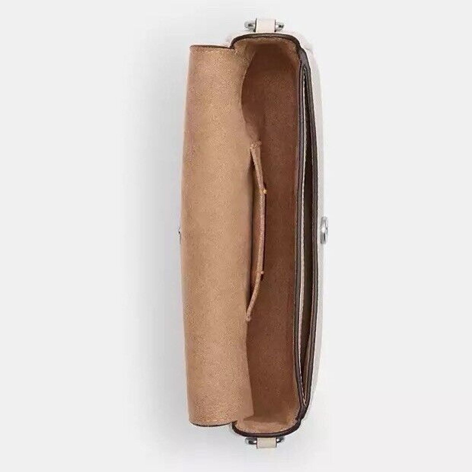 Coach NWT Coach Hailey Canvas CAN70 SV/ White /Chalk Size ONE SIZE - 7 Thumbnail