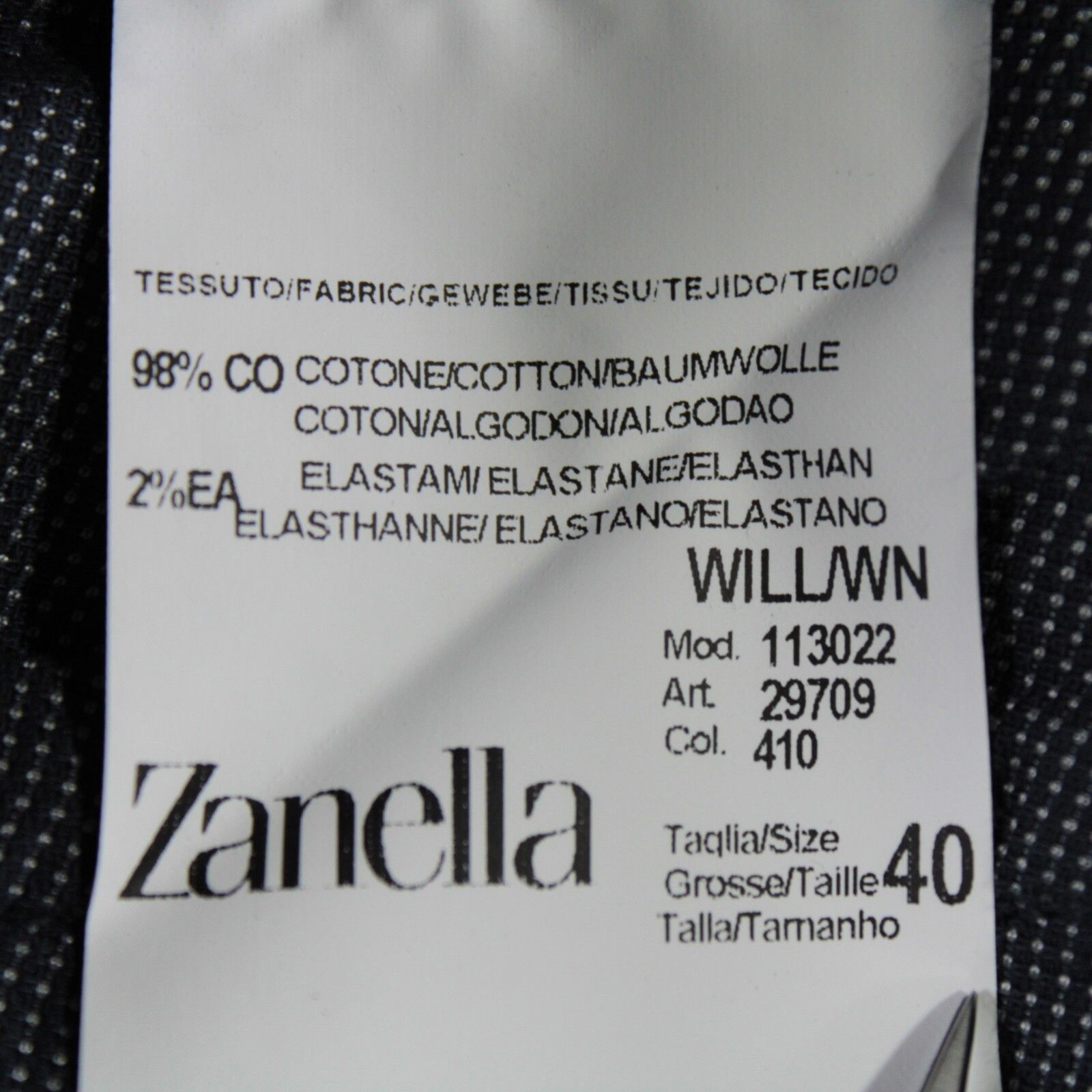 Zanella Zanella New with tags Chino Size 40 US In Blue Size US 40 / EU 56 - 5 Thumbnail