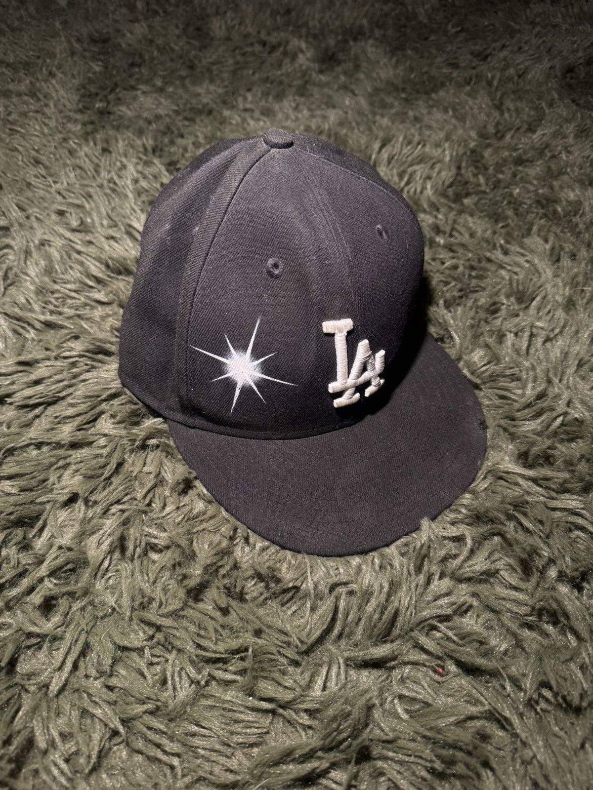 Ay El Ay En Los Angeles LA Dodgers Black Grey New cheapest Era 59Fifty Size 7