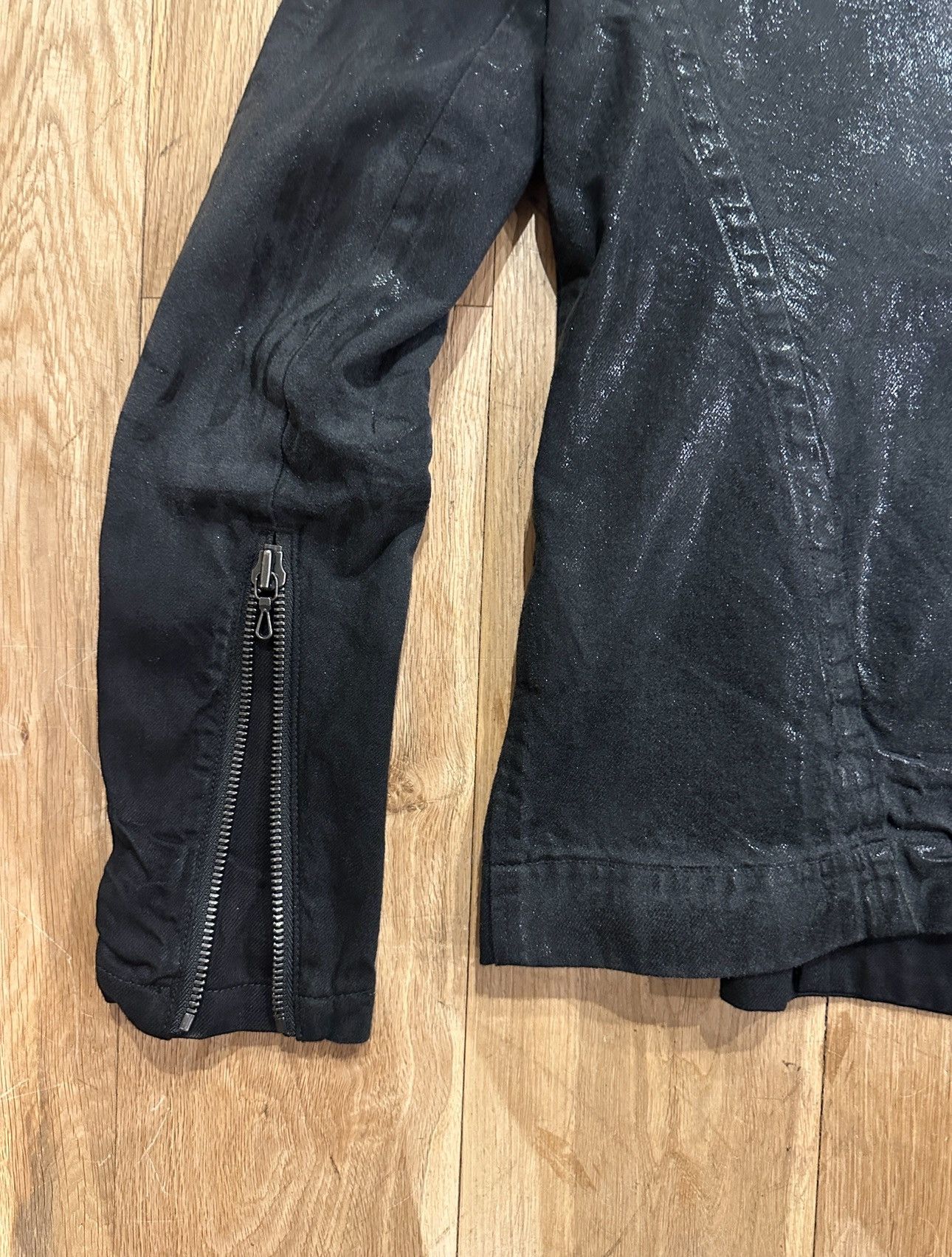 Julius Julius ‘Ana-Moto’ Waxed Motorcycle Jacket Size US M / EU 48-50 / 2 - 6 Thumbnail
