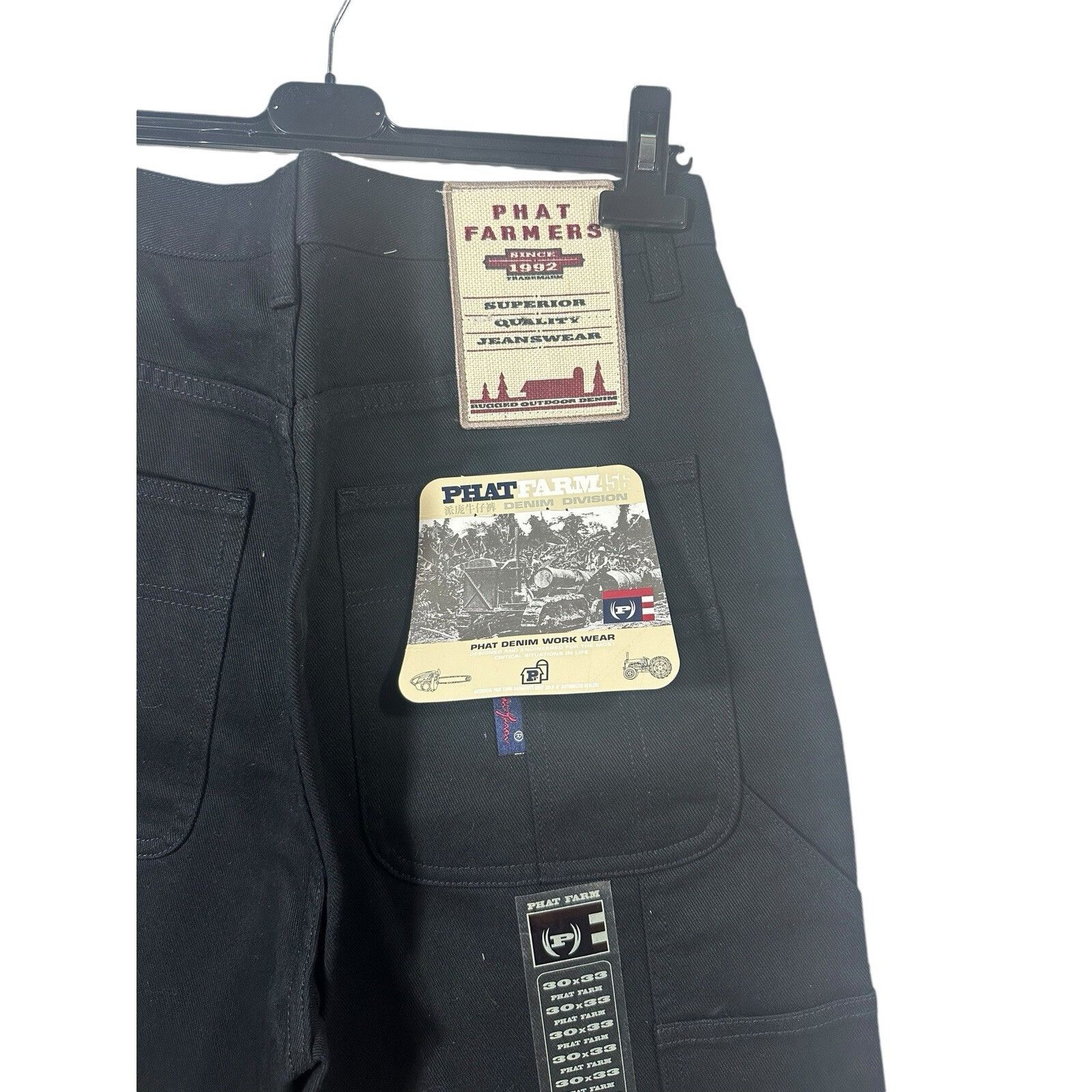 Phat Farm Vintage Phat Farm Jeans 30x33 Hip Hop Baggy Y2K 90’s 2000’s Size US 30 / EU 46 - 5 Thumbnail