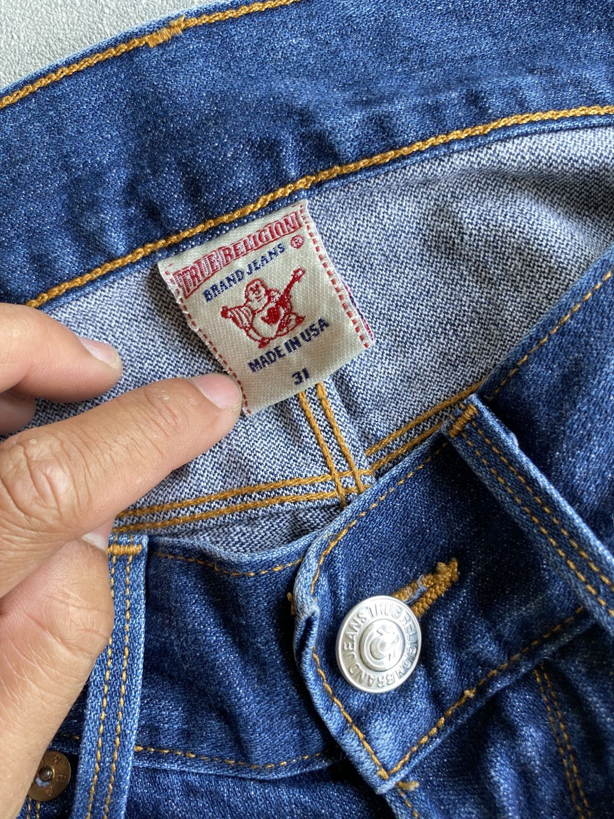 True Religion Vintage True Religion Pants Size US 31 - 7 Thumbnail