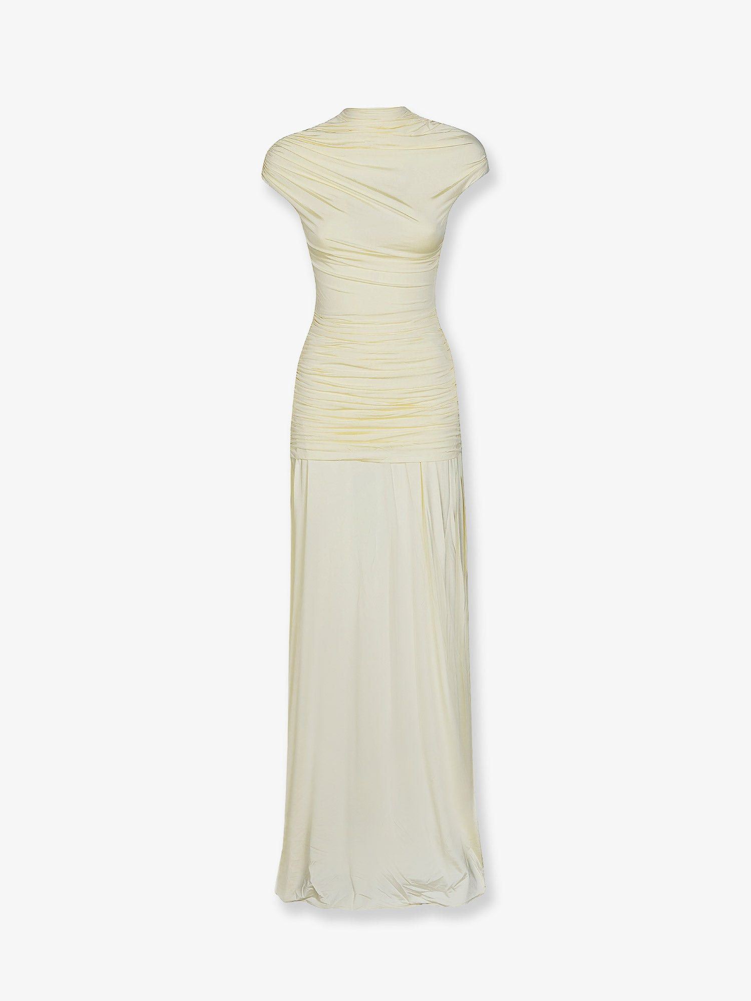 Self-Portrait Draped Jersey Long Dress Size L / US 10 / IT 46 - 1 Thumbnail