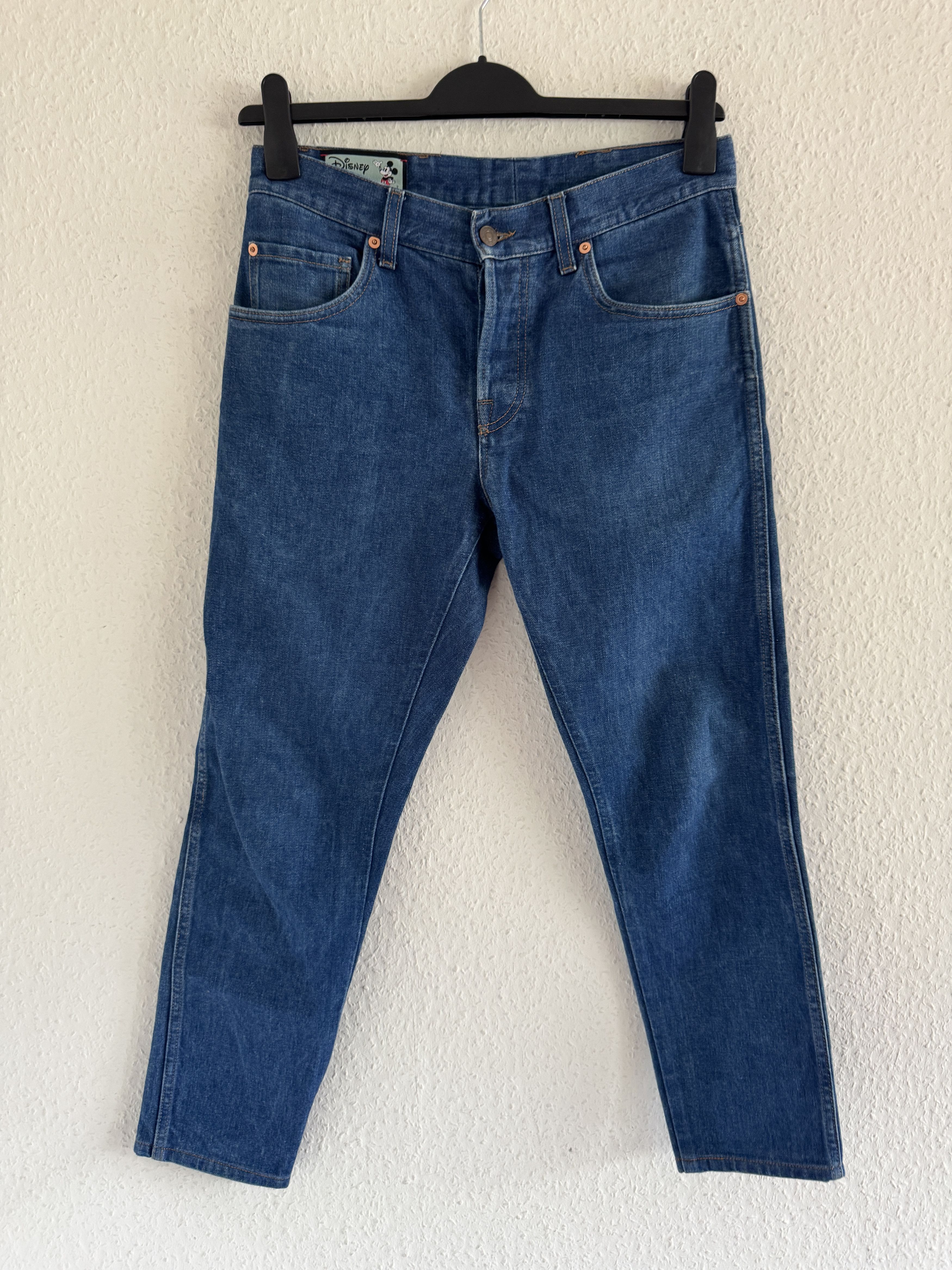 Gucci Mickey Embroidered Jeans Size US 30 / EU 46 - 7 Thumbnail