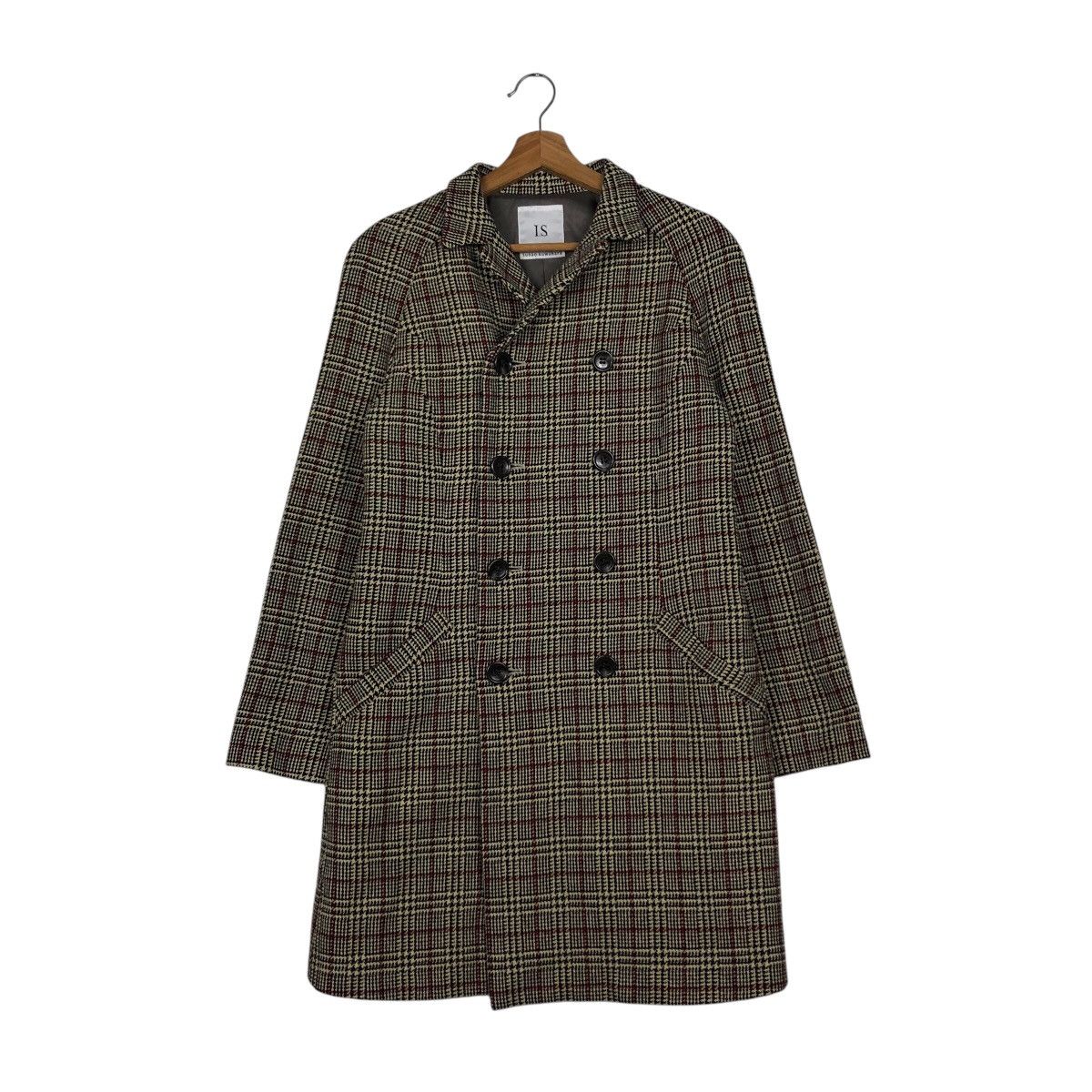 Issey Miyake 📌Vintage Long Jacket Double Breast IS Sunao Kuwahara Japan Size US M / EU 48-50 / 2 - 2 Thumbnail