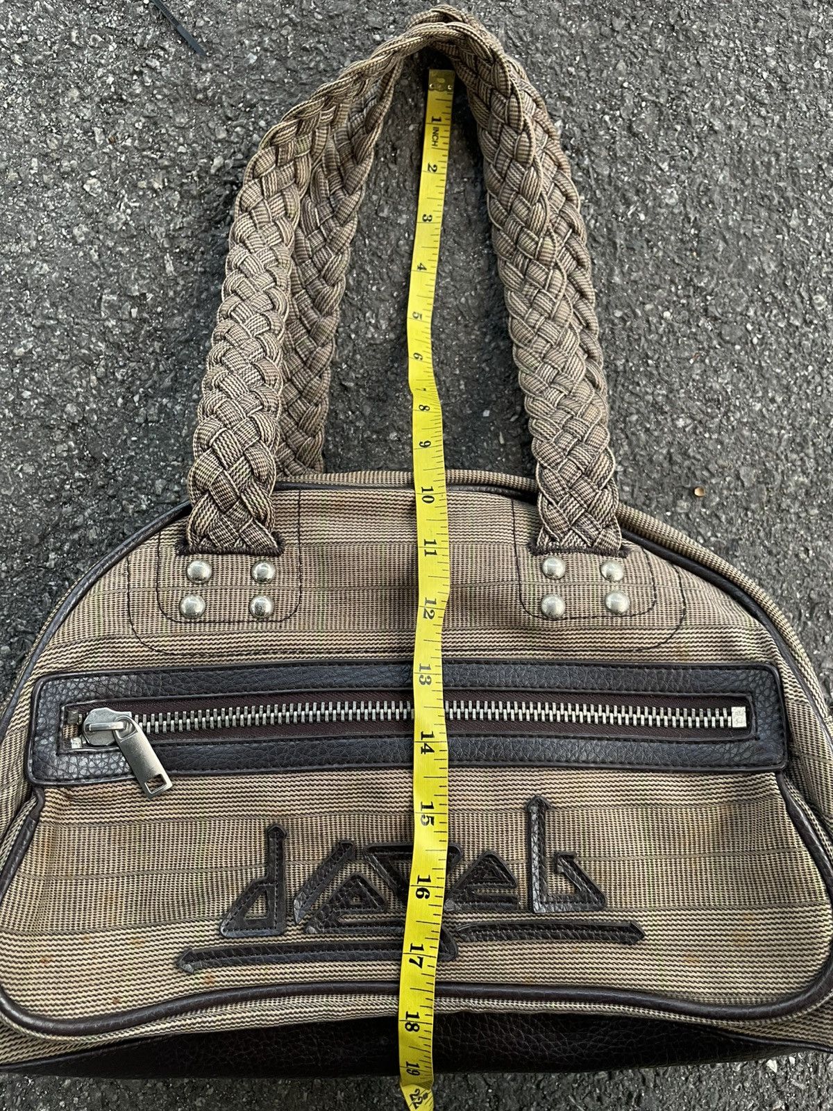 Diesel 00s Archive Diesel Plaid Check Shoulder Bag Size ONE SIZE - 12 Thumbnail