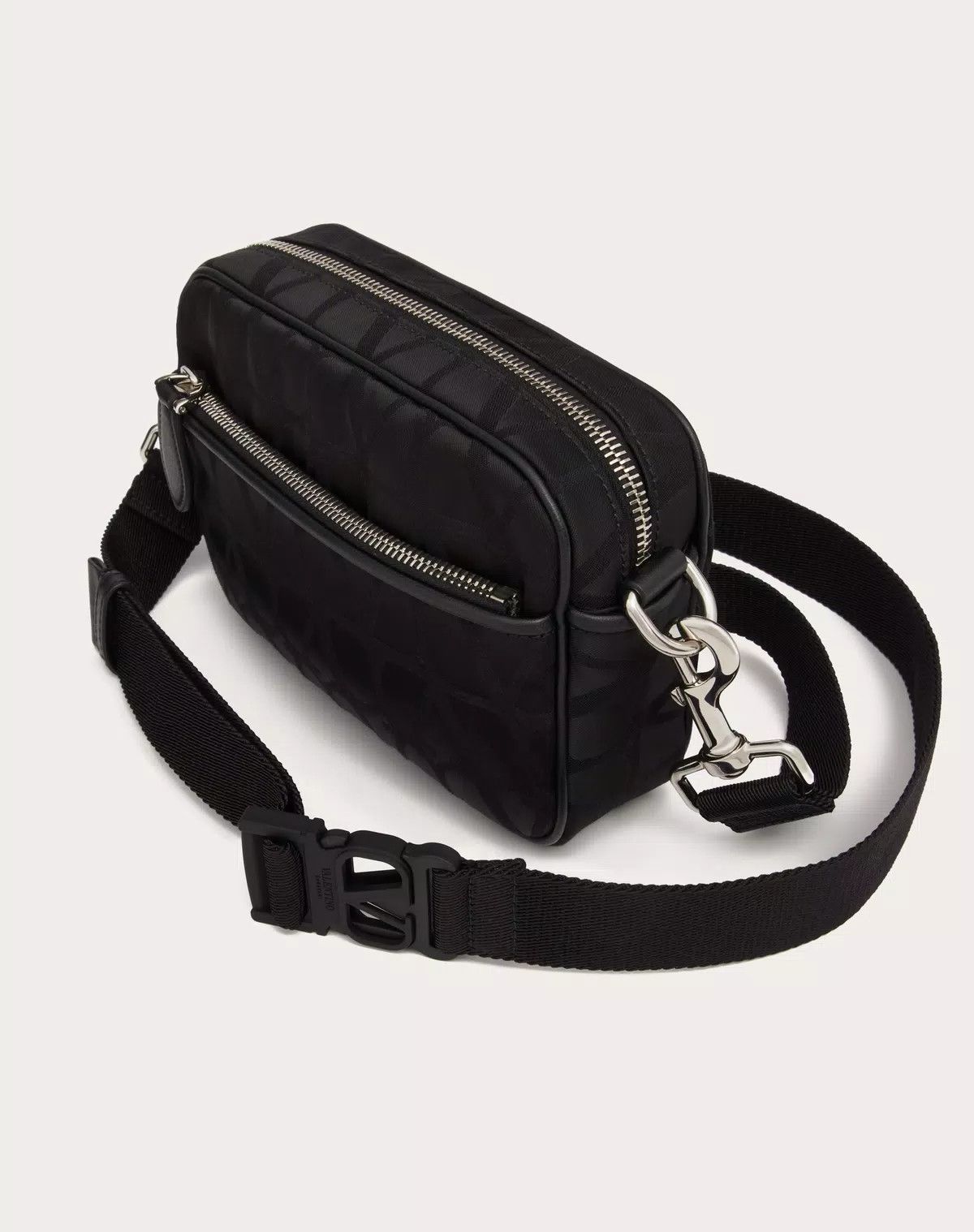 Valentino oc11z0725 Size: OS/ Toile Iconographe Shoulder Bag in Black Size ONE SIZE - 5 Thumbnail