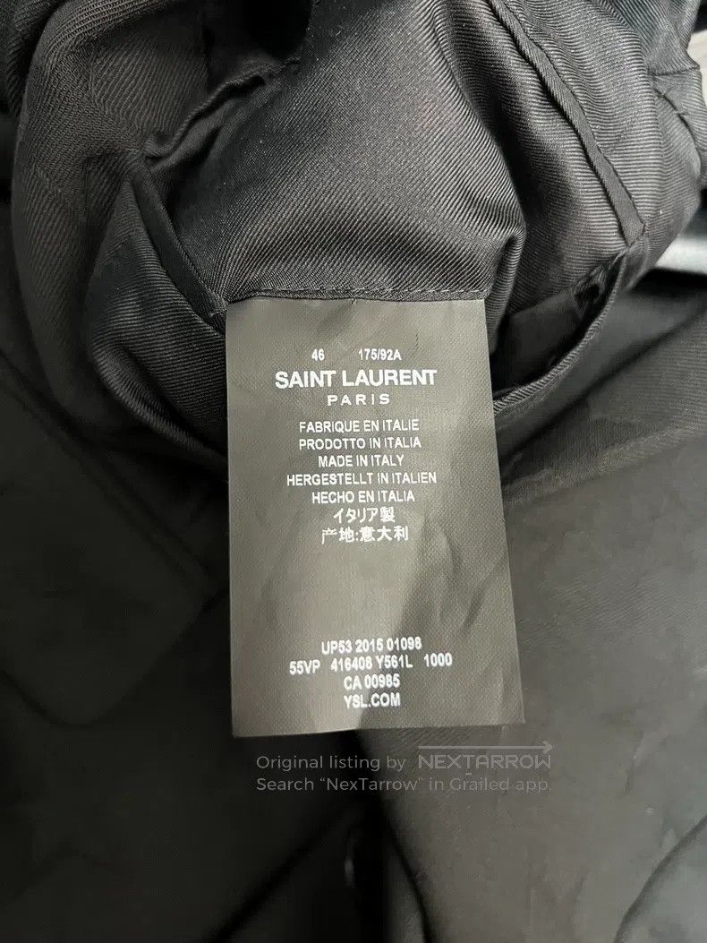 Saint Laurent Paris Saint Laurent Paris blazer Size US S / EU 44-46 / 1 - 5 Thumbnail