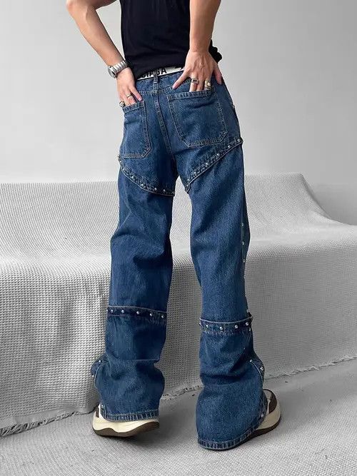 Japanese Brand Retro punk denim pants Size US 31 - 8 Thumbnail