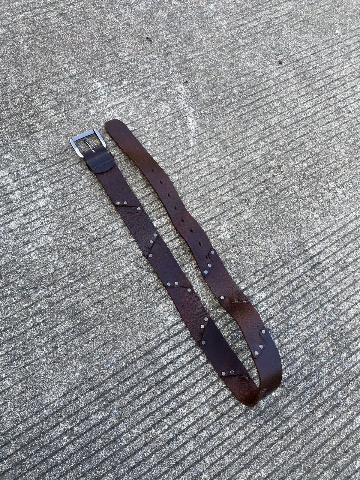 image of Seditionaries x Vintage Belt in Leather, Men's (Size 30)